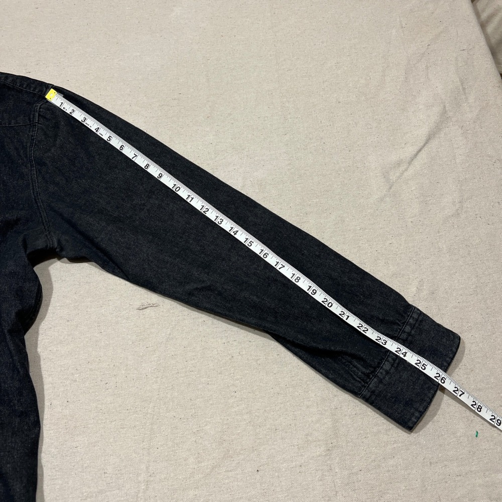Howler Brothers Dust Up Denim Gray Pearl Snap Button‎ Western Size XXL - Picture 11 of 11